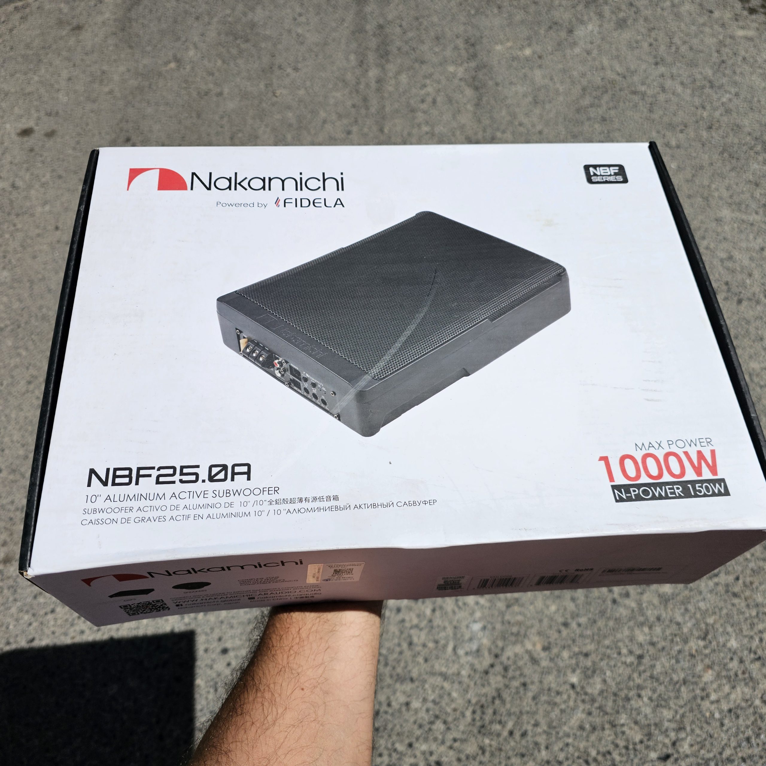 ساب باکس اکتیو ناکامیچی NBF 25.0A ساب باکس اکتیو ناکامیچی NBF 25.0A